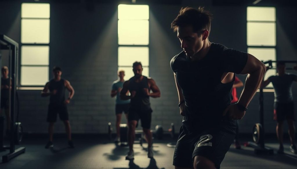 HIIT training intensity