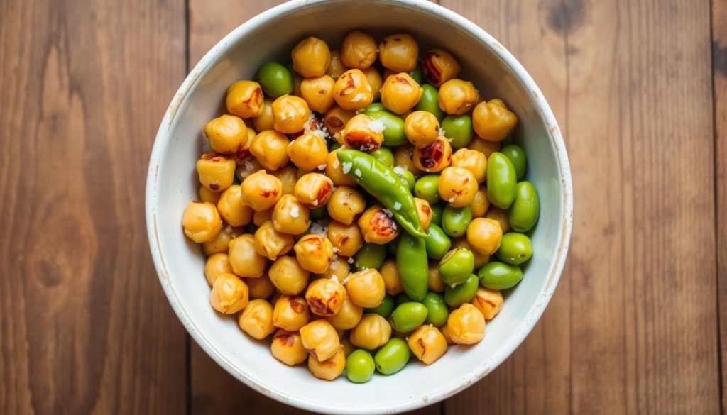 high protein legume snacks