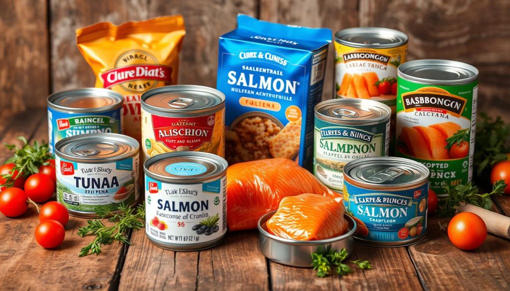 high protein seafood snacks