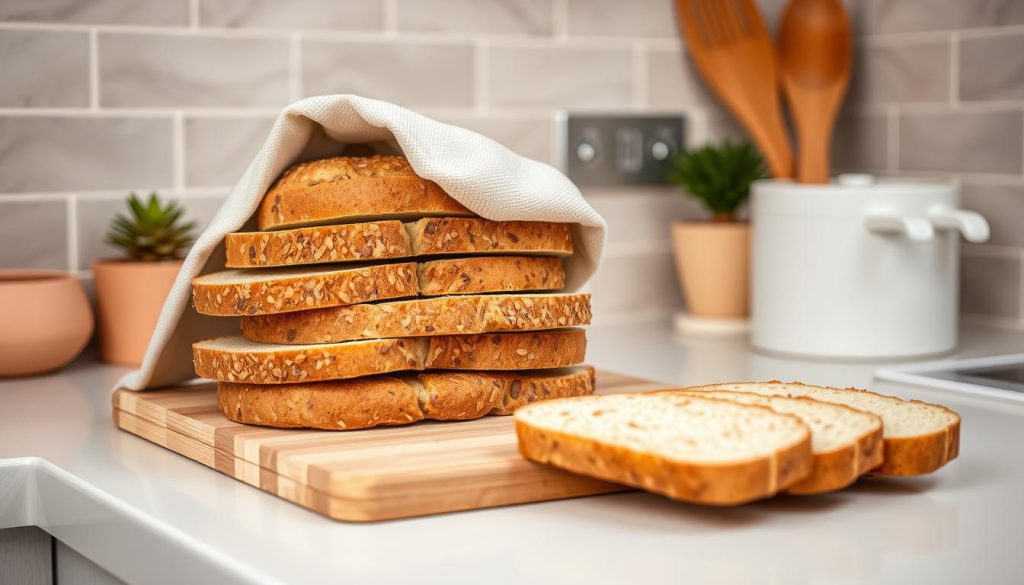 keto bread storage